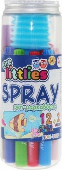 Picture of The Littlies 12 Spray Μαρκαδόροι