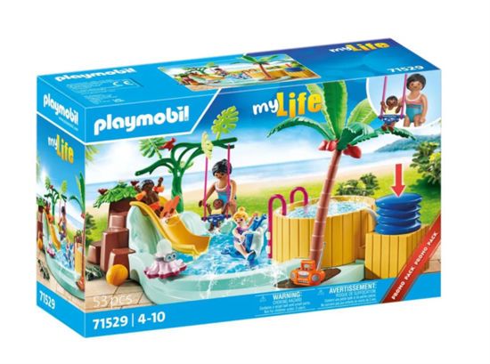 Picture of Playmobil My Life Παιδική Πισίνα με Υδρομασάζ (71529)