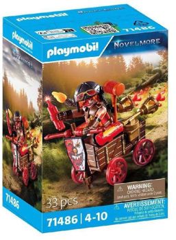 Picture of Playmobil Novelmore ο Kahboom με το Αγωνιστικό του Όχημα (71486)