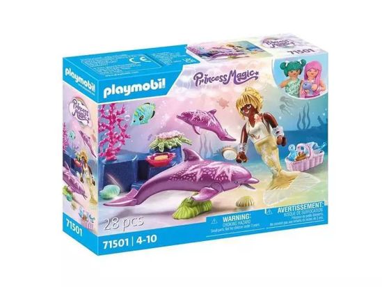 Picture of Playmobil Princess Magic Γοργόνα Με Δελφίνια (71501)
