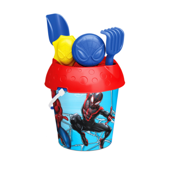 Picture of Κουβαδάκι Πλαστικό Marvel Spiderman 28εκ. 6τεμ.